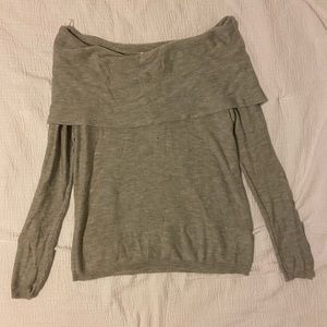 Off-the-shoulder Sweater